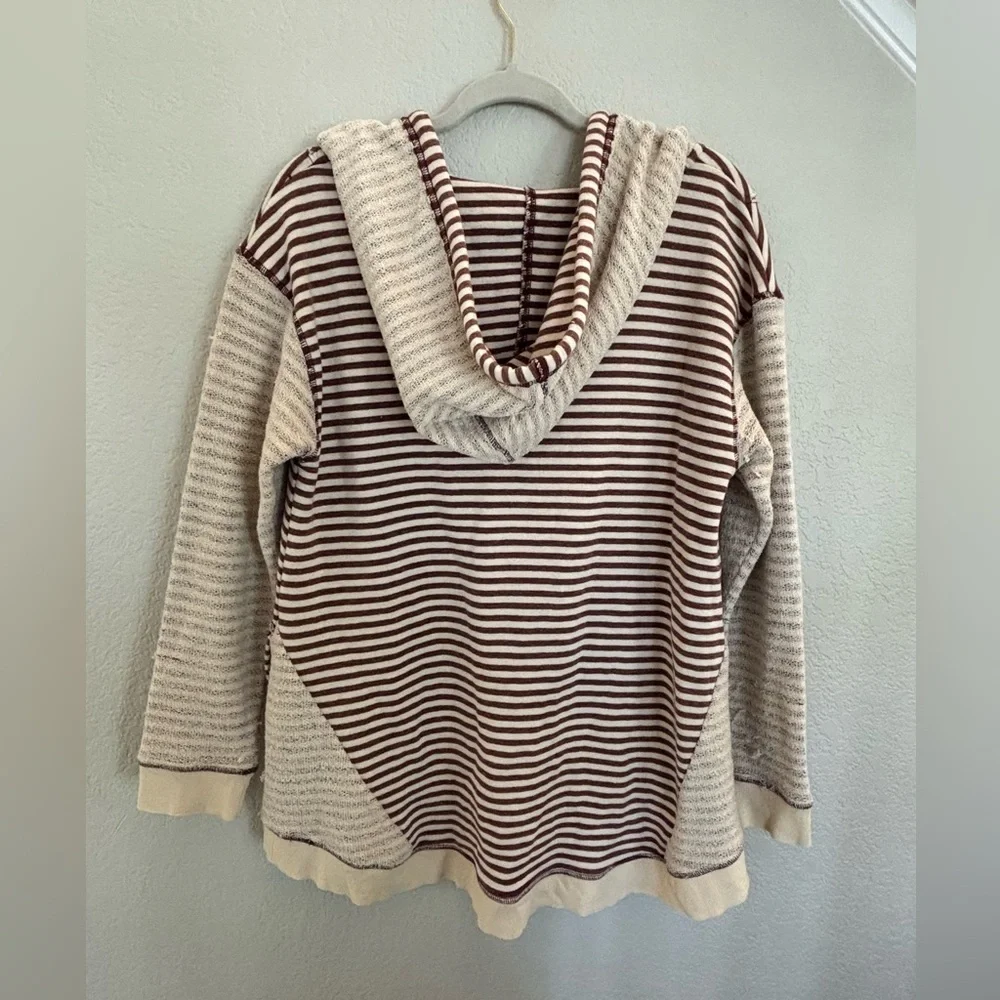 Free People “walk the line” hoodie - Picture 5 of 6